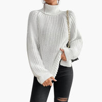 Luna | Stilvoller und bequemer Strickpullover mit Rollkragen
