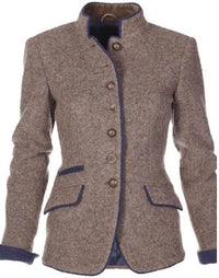 Elegant Long Sleeve Outerwear by LuxuryGlow