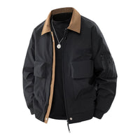 Arthur | Modern and durable bomber jacket with contrasting collar