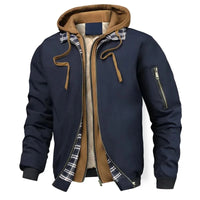 Arthur | Warm and functional hooded bomber jacket