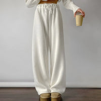 Manuela | Extra-Soft Fleece Trousers with Wide Legs for a Relaxed Look