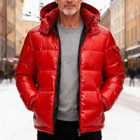 Julian | Insulated Hooded Puffer Jacket for Cold Days