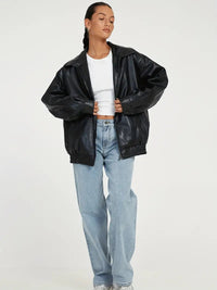 Jet | Timeless and elegant leather jacket