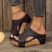 Thalia | Comfortable and Stylish Wedge Sandals