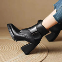 Demelsa | Feine, luxuriöse und bequeme Stiefel mit Absatz