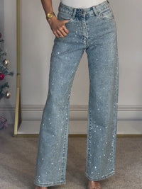 Isabella | Stylish glitter jeans