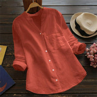 Andrea | Luchtige en elegante katoenen blouse