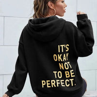 Luna | Exclusive Oversized Hoodie with Gold Details