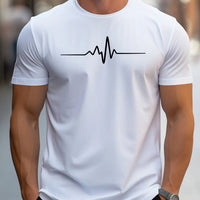 Antonio | T -shirt slank passen bij moderne grafische print