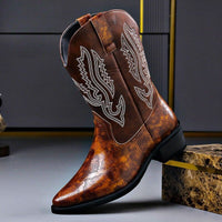 Matteo | Retro-inspired leather ankle boots