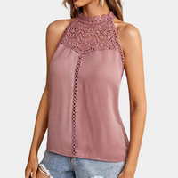 Amsel | Romantische Top met Kanten Detail