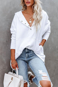 Luna | Sudadera cómoda y larga con capucha para mujer