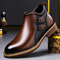 David | Classic leather winter boots with a timeless look