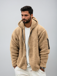Torven| Giacca Uomo Calda e Sportiva con Cappuccio