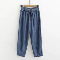 Modern Lyocell Denim Pants - Perfect for the Trendy Woman in 2024!