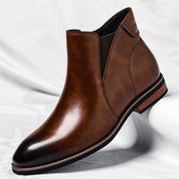 Ethan | Timeless Italian leather ankle boots with an elegant look