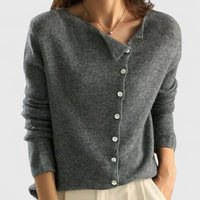 Camille | Elegant Knitted Cardigan with Button Closure
