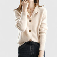 Nora | Weicher und zeitloser Cardigan für einen eleganten Winterstil