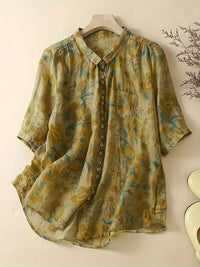 Blusa de flor de verano