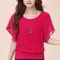 EmeraldStyle Chiffon Blouse