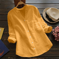 Christina | Casual Comfort Katoenmix Overhemd
