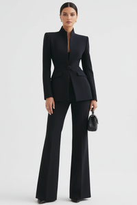 Michelle | Elegant blazer & palazzo set for confident women