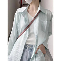 Blusa Protectora de Algodón y Lino de Verano SunGlow