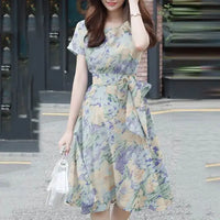 Vestido con estampado floral bohemio de ModeZen