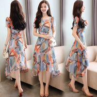 Bohemian Glow Vrouwen Lange Jurk
