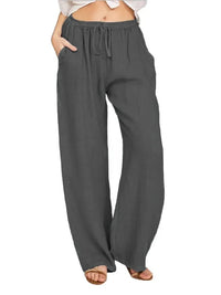 SummerGlow Cotton Linen Pants