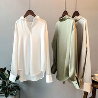 SilkEssence Silky Business Blouse