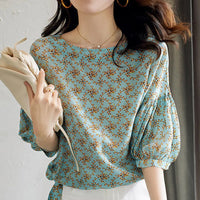 Blossom Verfrissende Lente-Zomer Blouse