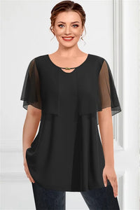 Chique Zomertop in Royal Blauw