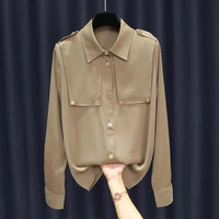 ModeFusion Uni Patchwork Bluse