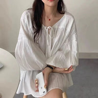 Oversized White Blouse