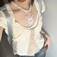 Nektarina's Transparente Sommertop für Damen von Nektarina