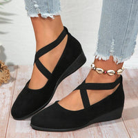 Eva | Comfortable wedge ballerinas with elegant support