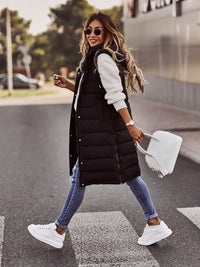 Lieke | Gewatteerd damesgilet met capuchon voor stijlvolle warmte