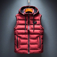 Klaus | Gewatteerd Gilet met Capuchon voor Dagelijks Comfort