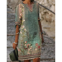 Noor | Vestido midi de verano con estilo y comodidad
