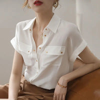 Chiffon Blouse by Pleeter Glamour