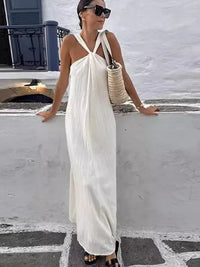 Feines sommerliches Maxi-Kleid