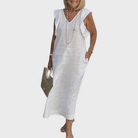 Sophie | Elegant and Flowing Sleeveless Maxi Dress