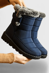 Emma | Elegante wasserabweisende Winterstiefel mit warmer Fellfütterung