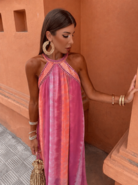 Andrea | Elegantes Hochzeitsgastkleid mit Ombre-Effekt