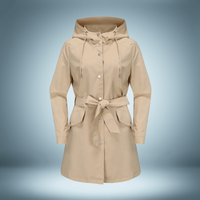 Lena | Elegant and waterproof trench coat
