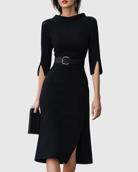 Liva | Robe midi élégante et stylée