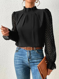 Evelyn | Top atemporal con mangas largas