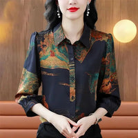 Sommerliche Verführung Wordkrafter's Chiffonbluse für Damen