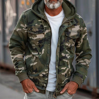 Daan | Tough and Functional Camouflage Cargo Jacket